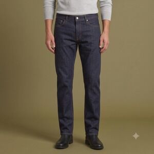 Calvin Klein Slim Fit Jeans Mens 38x30 Dark Wash Indigo‎ Denim 40JM712 EUC